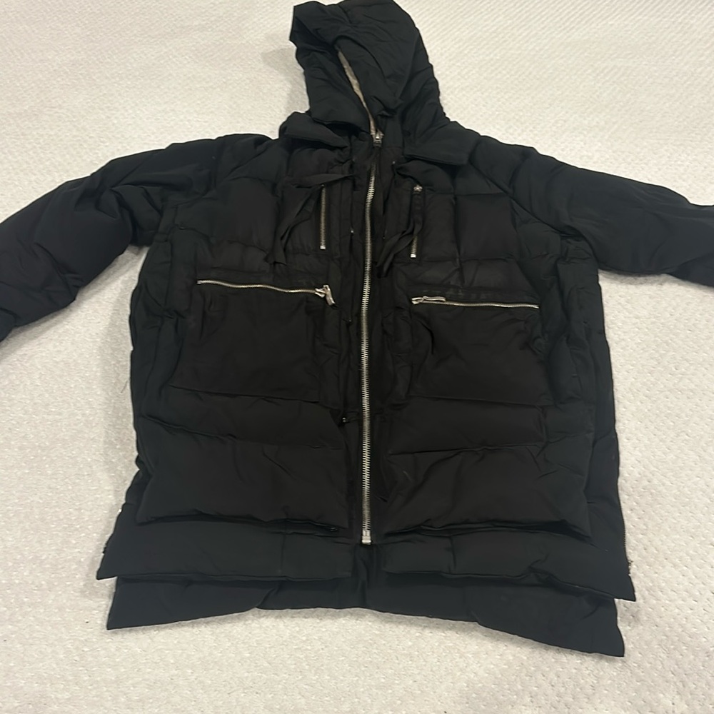 Orolay Women's Thickened Down Jacket black size Large